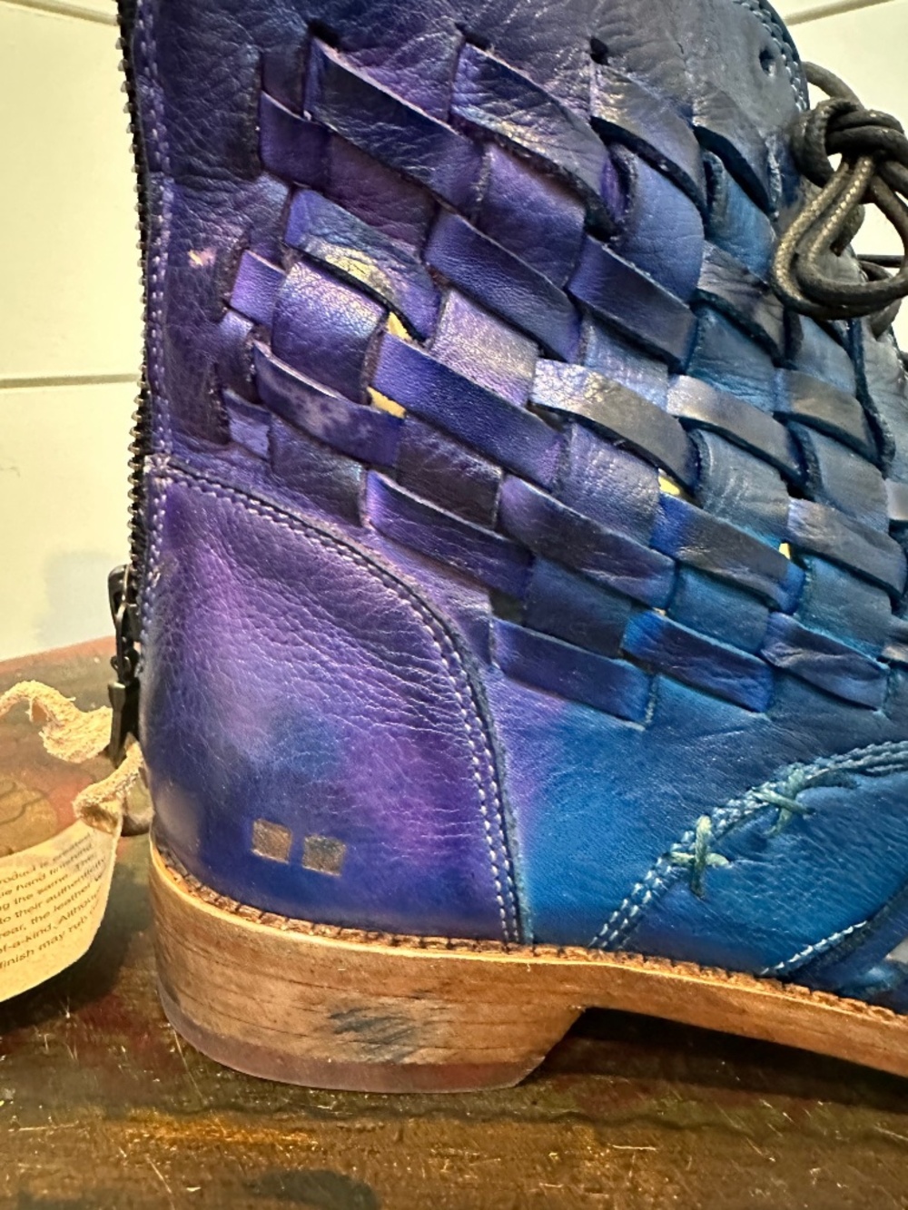 BedStu Loretta Lace-up Boots Rare